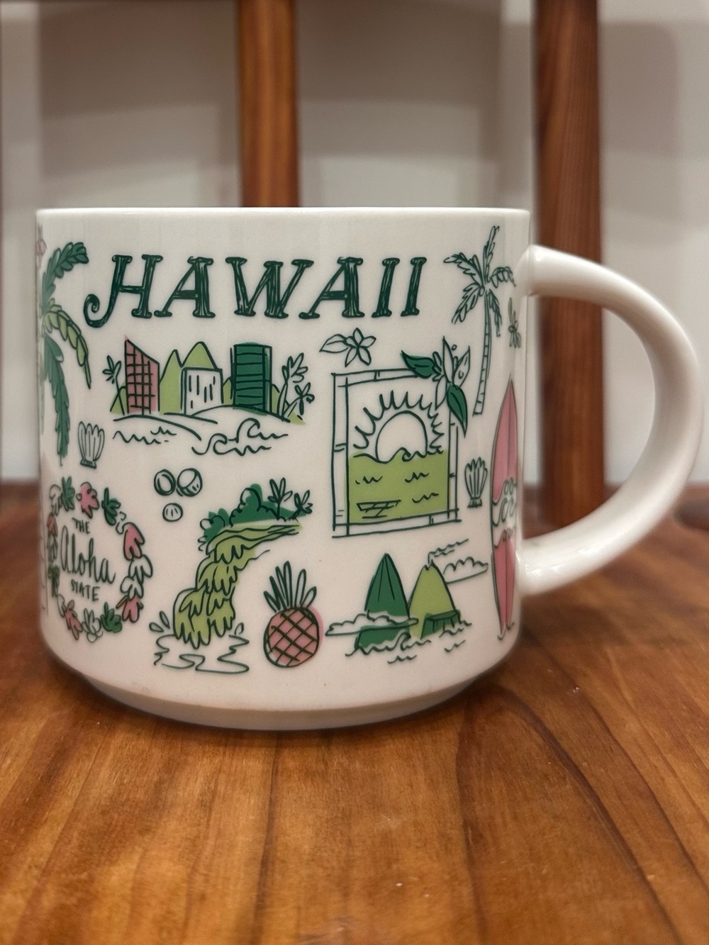 Starbucks Coffee Been There Series Hawaii Aloha State Mug Cup